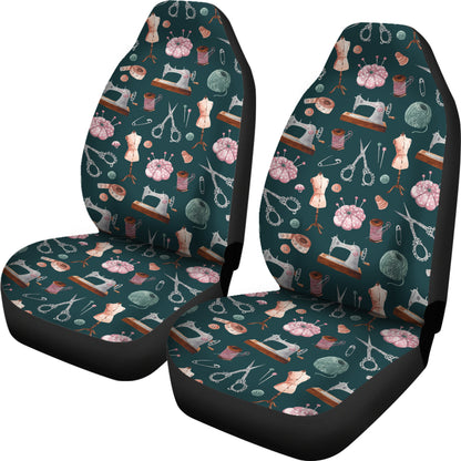 Sewing Equipment Print Design LKS307 Car Seat Covers