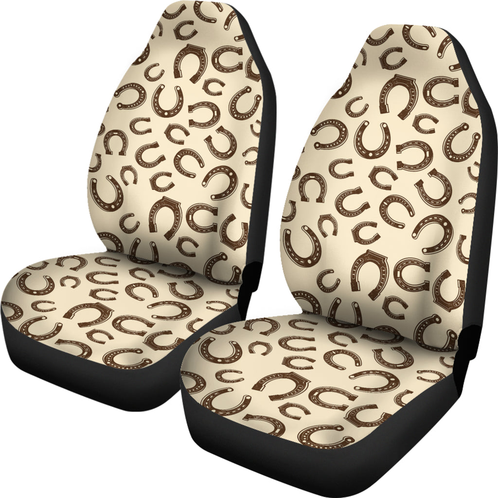 Horseshoe Print Design LKS302 Car Seat Covers