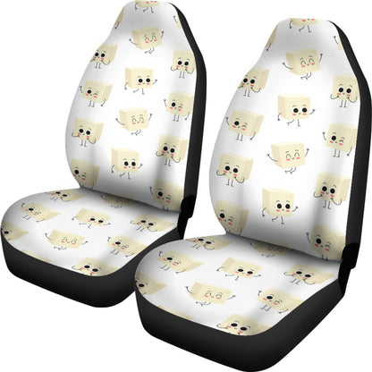 Tofu Print Design LKS301 Car Seat Covers