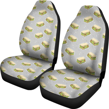 Sandwich Print Design LKS304 Car Seat Covers