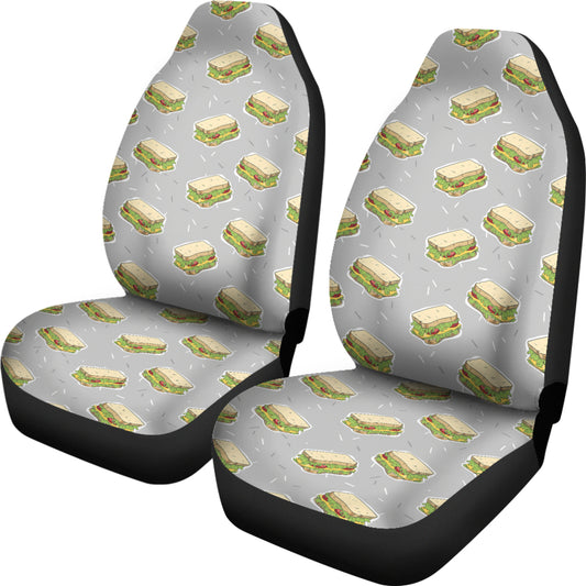 Sandwich Print Design LKS304 Car Seat Covers