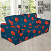 Basketball Pattern Print Design 02 Sofa Slipcover