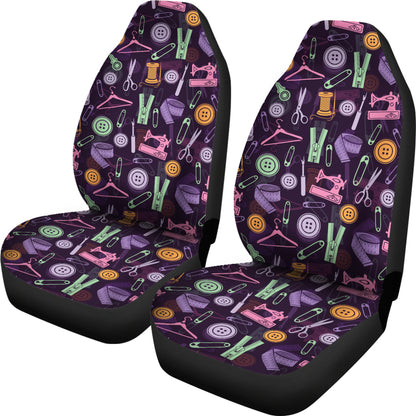 Sewing Equipment Print Design LKS306 Car Seat Covers