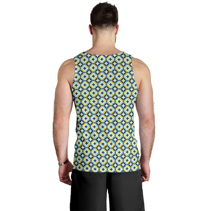 Swedish Design Pattern Men Tank Top