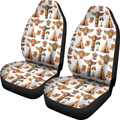 Totem Native Print Design LKS303 Car Seat Covers