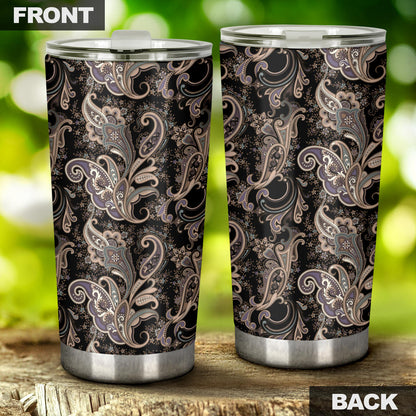 Paisley Mandala Design Print Tumbler