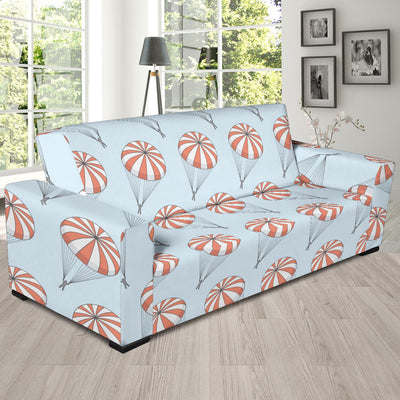 Skydiving Pattern Print Design 01 Sofa Slipcover