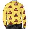 Emoji Poop Print Pattern Men Long Sleeve Sweatshirt