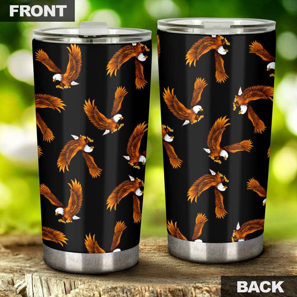 Eagles Print Pattern Tumbler