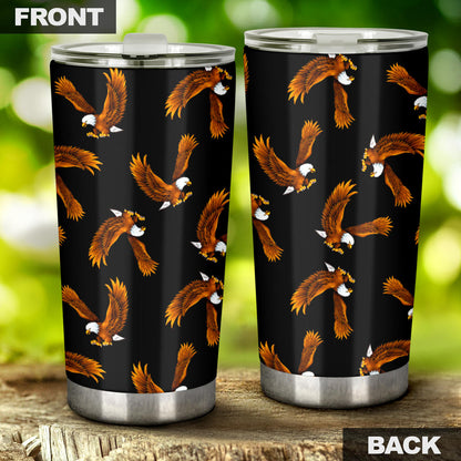 Eagles Print Pattern Tumbler