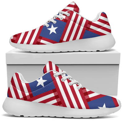 American flag Pattern Athletic Shoes