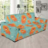 Lion Baby Pattern Print Design 03 Sofa Slipcover