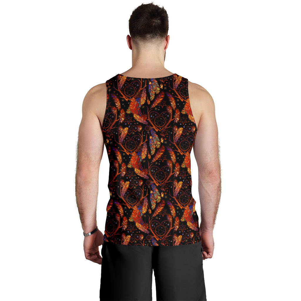 Dream Catcher Native American Design Men Tank Top