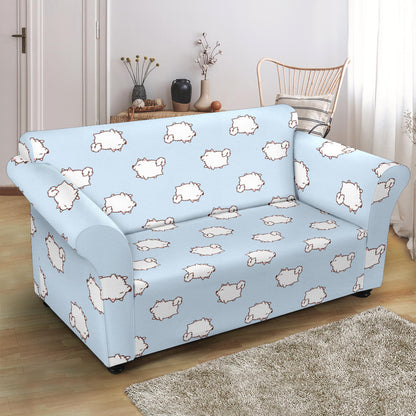 Samoyeds Print Design LKS301 Loveseat Couch Slipcover