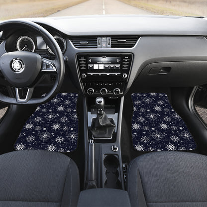 Nautical Sky Design Themed Print Car Floor Mats Front Back