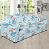 Cattle Happy Pattern Print Design 03 Sofa Slipcover