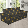 Celestial Moon Sun Pattern Print Design 05 Sofa Slipcover