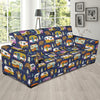 Camper Pattern Print Design 04 Sofa Slipcover