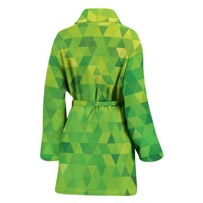 Geometric Print Design LKS402 Women Bathrobe