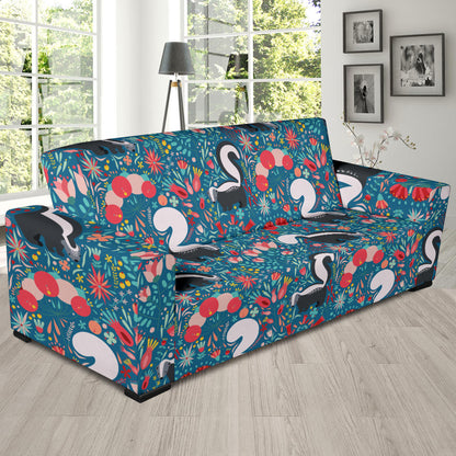 Skunk Print Design LKS302 Sofa Slipcover