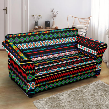 Southwest Pattern Print Design LKS302 Loveseat Couch Slipcover