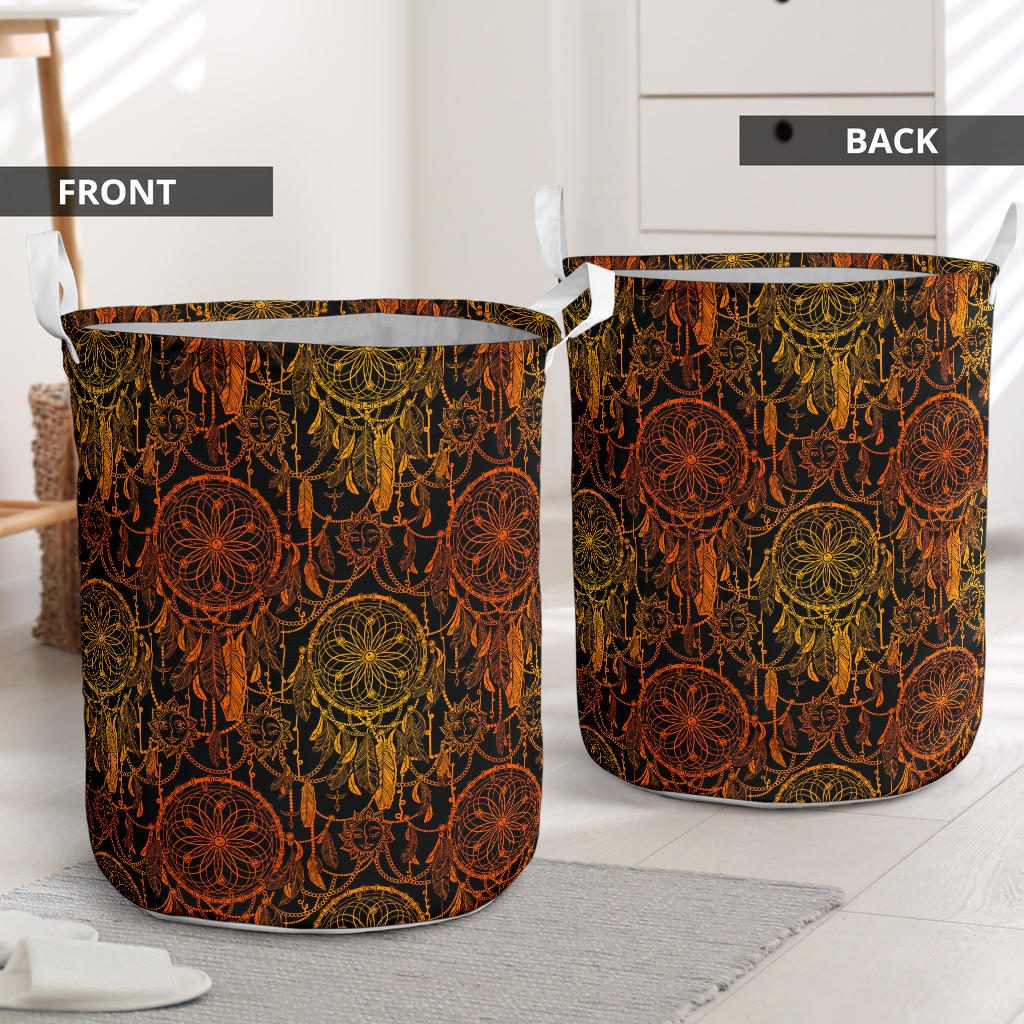 Dream catcher Sun and Moon Laundry Basket