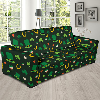 Shamrock Print Design LKS308 Sofa Slipcover