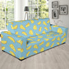 Cheese Pattern Print Design 04 Sofa Slipcover