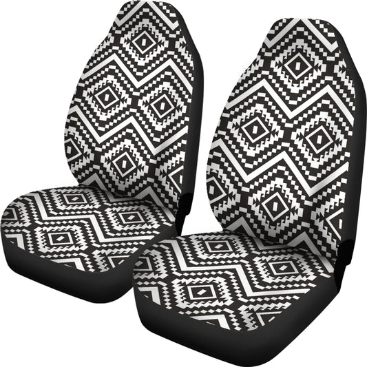 Tribal Pattern Print Design LKS303 Car Seat Covers