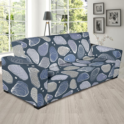 Oyster Pattern Print Design 02 Sofa Slipcover