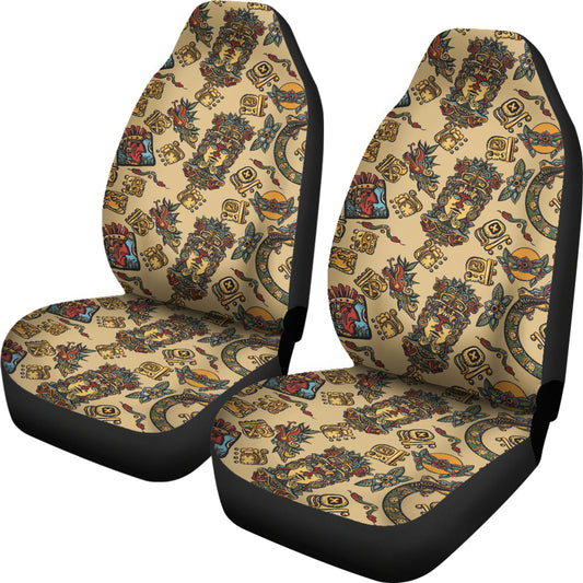 Totem Print Design LKS305 Car Seat Covers