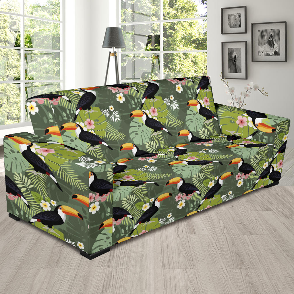 Toucan Print Design LKS304 Sofa Slipcover