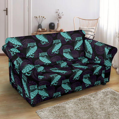 Tribal Pattern Print Design LKS3010 Loveseat Couch Slipcover