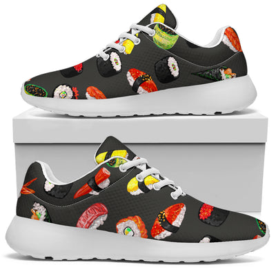 Sushi Design Print Athletic Shoes