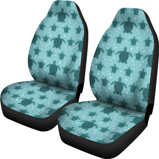 Sea Turtle Print Design LKS305 Car Seat Covers