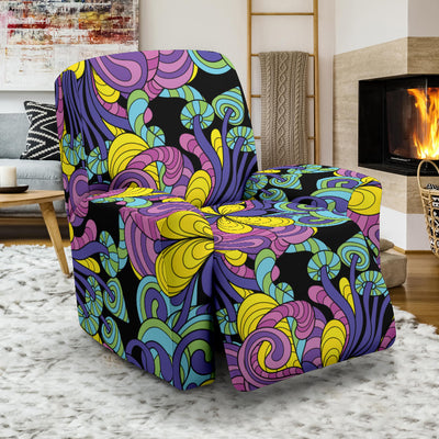 Trippy Print Design LKS305 Recliner Slipcover