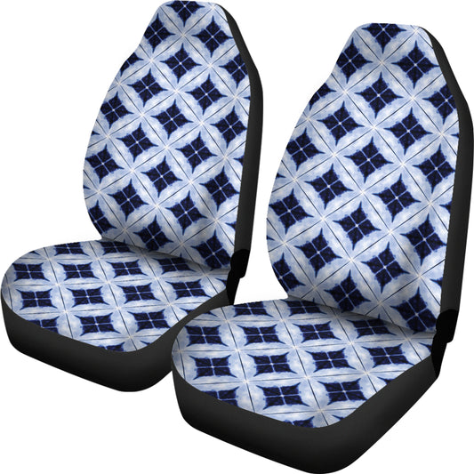 Tie Dye Print Design LKS308 Car Seat Covers