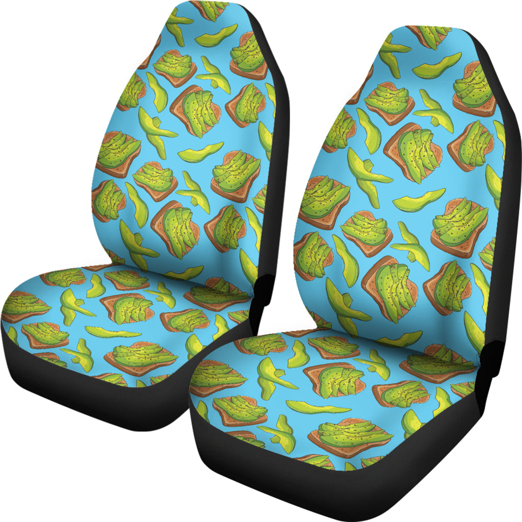 Sandwich Avocado Print Design LKS306 Car Seat Covers