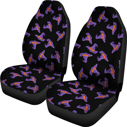 Witch Hat Print Design LKS304 Car Seat Covers