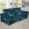 Palm Leaf Pattern Print Design A03 Sofa Slipcover