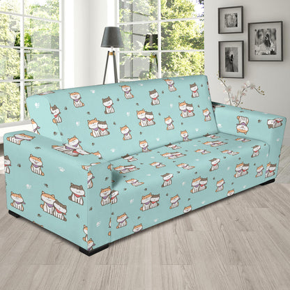Shiba Inu Print Design LKS302 Sofa Slipcover