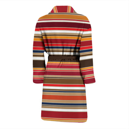 Serape Print Design LKS301 Men Bathrobe