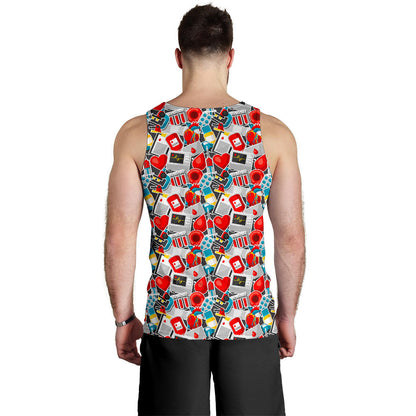 Phlebotomist Medical Themed Men Tank Top