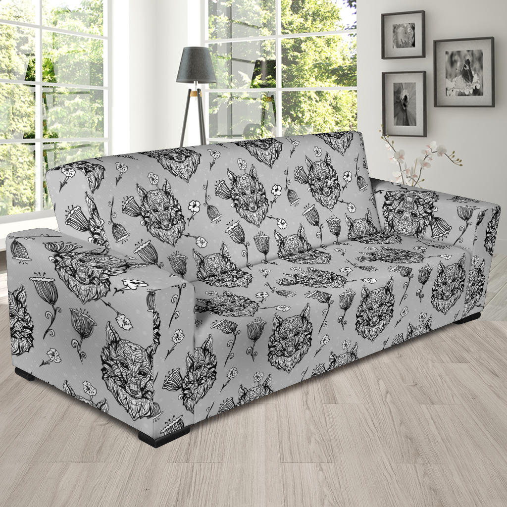 Tribal Pattern Print Design LKS306 Sofa Slipcover