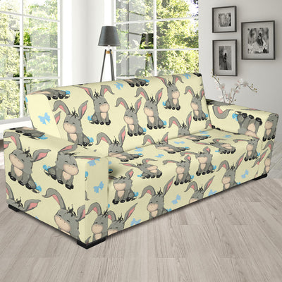 Donkey Baby Pattern Print Design 02 Sofa Slipcover