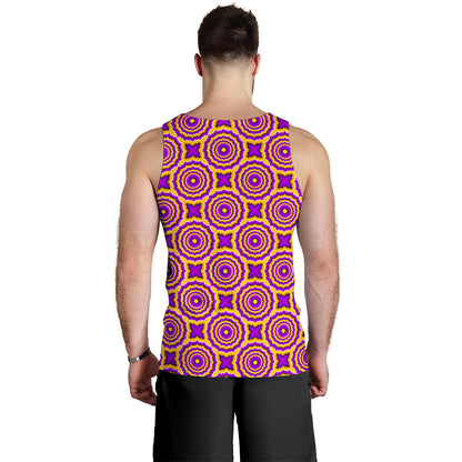 Optical illusion Expansion Men Tank Top