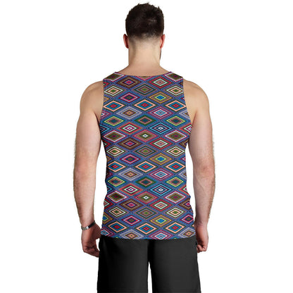 Southwestern Design Men Tank Top