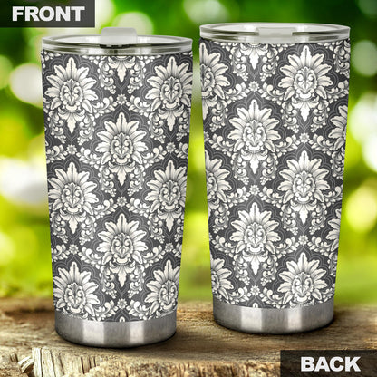 Damask Elegant Print Pattern Tumbler