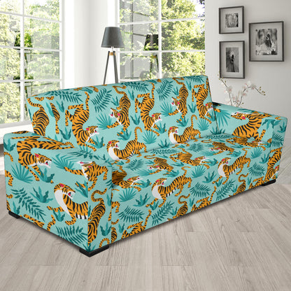 Tiger Print Design LKS304 Sofa Slipcover
