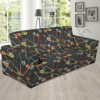Safety Pin Print Design LKS301 Sofa Slipcover